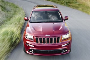 JEEP GRAND CHEROKEE IV WK2 2010-2021 ALUMINIOWA MASKA STYLIZUJĄCA SRT Z WYGŁUSZENIEM