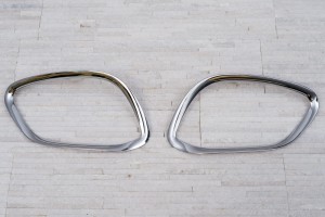 MERCEDES GLC X253 2017+ OZDOBNE LISTWY HALOGENÓW CHROM