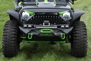 JEEP WRANGLER JK 2007-2018 KIERUNKOWSKAZY LED W GRILL KOMPLET 2 SZT.