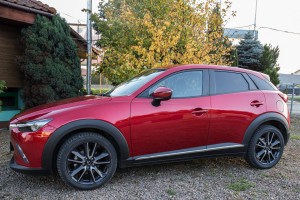 MAZDA CX-3 DK 2015-2021 LISTWY DRZWI STAL