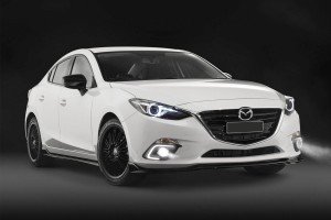 MAZDA 3 III BM 2014-2016 PRZED LIFTINGIEM ŚWIATŁA LED DO JAZDY DZIENNEJ Z KIERUNKOWSKAZEM