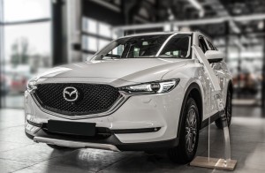 MAZDA CX-5 II KF 2017+ DOKŁADKI ZDERZAKÓW STALOWE