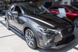 MAZDA CX-3 DK 2015-2021 STOPNIE BOCZNE PROGI SAMOCHODOWE