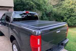 FORD RANGER T6 2011-2015 PODWÓJNA KABINA TWARDA SKŁADANA POKRYWA PAKI