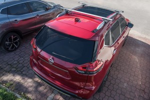 NISSAN QASHQAI I J10 2007-2014 BELKI BAGAŻNIK DACHOWY NA RELINGI