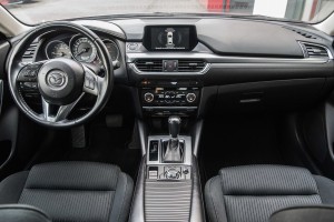 MAZDA 6 III GJ 2018+ SATYNOWA OSŁONA LEWARKA