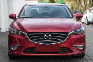 MAZDA 6 GJ 2017+ OZDOBNE NAKŁADKI NA PRZEDNIE HALOGENY