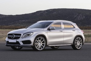 MERCEDES GLA X156 2013-2019 OZDOBNE LISTWY SZYB