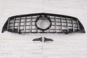MERCEDES CLA C118 2019+ GRILL GT PANAMERICANA SREBRNY WERSJA Z PDC