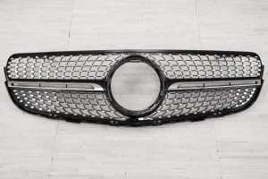 MERCEDES GLC COUPE C253 2015-2019 PRZED FACELIFTINGIEM GRILL DIAMOND CZARNY