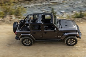 JEEP WRANGLER JL 4D ORUROWANIE STALOWE CZARNE