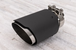 VW TIGUAN II KOŃCÓWKA WYDECHU KARBON 64 MM L 170 MM