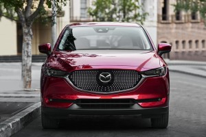 MAZDA CX5 II 2017+ GRILL DIAMOND SREBRNY