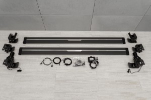 JEEP WRANGLER JK 2007-2018 4D STOPNIE BOCZNE PROGI ELEKTRYCZNE