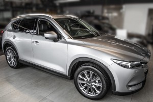 MAZDA CX-5 II KF 2017-2025 RELINGI DACHOWE SREBRNE 00008LR09