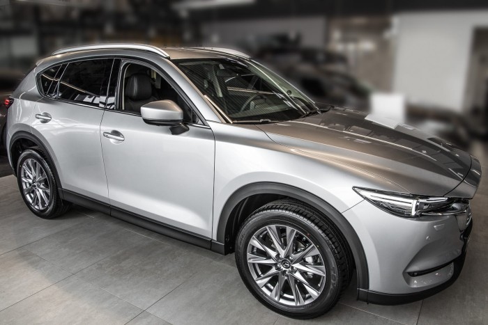 MAZDA CX-5 II KF 2017-2025 RELINGI DACHOWE SREBRNE 00008LR09
