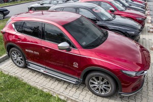 MAZDA CX-5 II KF 2017+ STOPNIE BOCZNE PROGI SAMOCHODOWE KF11-V3-300