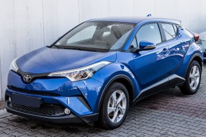 TOYOTA C-HR AX10 2016 OZDOBNE LISTWY LUSTEREK