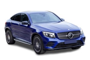 MERCEDES GLC (X253) 2015-2019 PRZED LIFTINGIEM GRILL DIAMOND Z KAMERĄ SREBRNY