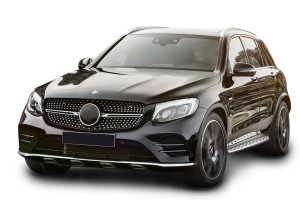MERCEDES GLC X253 2015-2019 PRZED FACELIFTINGIEM GRILL DIAMOND CZARNY