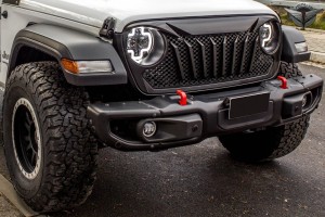 JEEP WRANGLER JL UCHYLNE STALOWE MOCOWANIE TABLICY POD WYCIĄGARKĘ