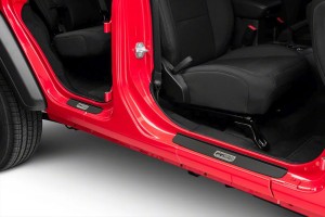 JEEP WRANGLER JL 2018+ 4 DRZWI ROCZNICOWE WEWNĘTRZNE LISTWY PROGOWE