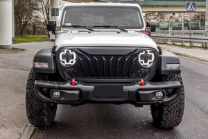JEEP WRANGLER JL/JLU 2018+ ZDERZAK PRZEDNI STALOWY RUBICON BEZ PDC 82215121AI