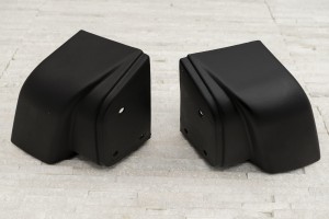 JEEP WRANGLER JK 2007-2018 KOŃCÓWKI ZDERZAKA TYLNEGO MODEL CALIFORNIA KOMPLET