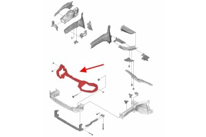 FORD KUGA MK2 II 2012-2016 PRZED FACELIFTINGIEM PAS PRZEDNI WZMOCNIENIE CZOŁOWE 1788544