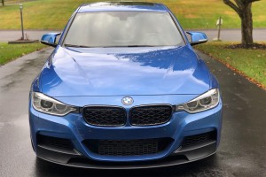 BMW SERIA 3 F30 F31 2011-2018 TUNINGOWY GRILL PRZEDNI ATRAPA NERKI CZARNY