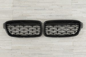 BMW SERIA 3 F30 F31 2011-2018 TUNINGOWY GRILL PRZEDNI ATRAPA NERKI CZARNY