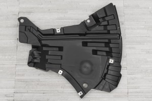 MERCEDES S-CLASS C217 COUPE/CARBIO S63 AMG 2018-2020 PO FACELIFTINGU OSŁONA PRZEDNIEGO ZDERZAKA LEWA Z KOMPLETEM ŚRUB A2175200900