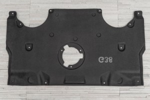 BMW SERIA 6 G32 GRAN TURISMO 2017+ MATERIAŁOWA TYLNA OSŁONA PODWOZIA 51757363871