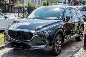 MAZDA CX-5 II KF 2017-2025 LISTWA PRZEDNIEGO BŁOTNIKA LEWA KB7W51W30E