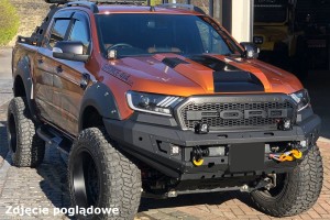 FORD RANGER T6 2019+ ZDERZAK PRZEDNI Z LED