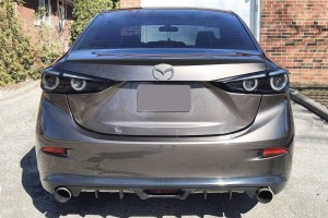 MAZDA 3 III BM BN 2014-2018 SEDAN SPOILER KLAPY TYLNEJ