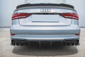 AUDI A3 III 8V 2013-2020 KAMERA COFANIA DYNAMICZNE LINIE Z KLAMKĄ KLAPY TYLNEJ