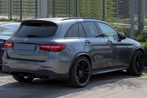 MERCEDES GLC X253 2015-2019 PRZED LIFTINGIEM KAMERA COFANIA FULL HD DYNAMICZNE LINIE ZINTEGROWANA Z KLAMKĄ KLAPY TYLNEJ