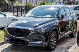 MAZDA CX-5 II KF 2017-2021 PRZED FACELIFTINGIEM ZDERZAK PRZEDNI BEZ PDC BEZ SPRYSKIWACZY KL2F50031BB