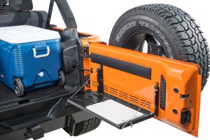 JEEP WRANGLER JK 2007-2018 PÓŁKA STÓŁ KLAPY BAGAŻNIKA GŁADKA