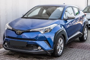 TOYOTA C-HR AX10 2016-2023 POSZERZENIA BŁOTNIKÓW ABS