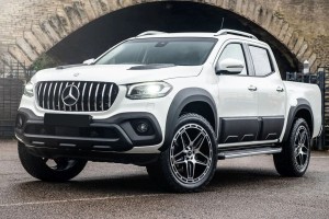 MERCEDES X-CLASS W470 2017-2020 POSZERZENIA BŁOTNIKÓW ABS POCKET STYLE