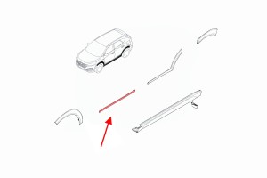 HYUNDAI TUCSON III TL 2015-2020 DOLNA LISTWA PRZEDNICH LEWYCH DRZWI 87723D7000/87721D7000