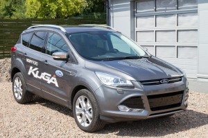 FORD KUGA MK2 II 2013-2016 PRZED FACELIFTINGIEM DOLNA TYLNA LISTWA DRZWI Z CHROMOWANĄ WSTAWKĄ PRAWA DV45S24902A