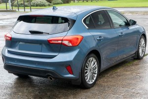 FORD FOCUS MK4 IV 2018+ HATCHBACK SPOILER ZDERZAKA TYLNEGO JX7B17F954C