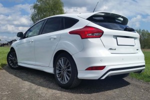 FORD FOCUS MK3 III ST 2014-2018 HATCHBACK PO FACELIFTINGU SPOILER TYLNEGO ZDERZAKA F1EJ17E956D2