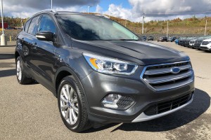 FORD KUGA MK2 II 2016-2019 PO FACELIFTINGU SPOILER DOKŁADKA PRZEDNIEGO ZDERZAKA Z PDC GV4517F775DA