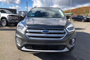 FORD ESCAPE MK3 III 2016-2019 PO FACELIFTINGU GRILL PRZEDNI ATRAPA CHŁODNICY SREBRNA GV448200B