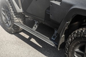JEEP WRANGLER JK 2007-2018 2D STOPNIE BOCZNE PROGI ELEKTRYCZNE