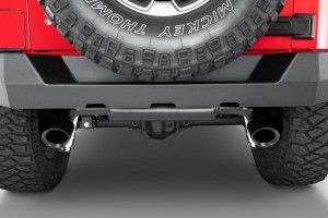 JEEP WRANGLER JK 2007-2018 PODWÓJNY STALOWY WYDECH TUNINGOWY 